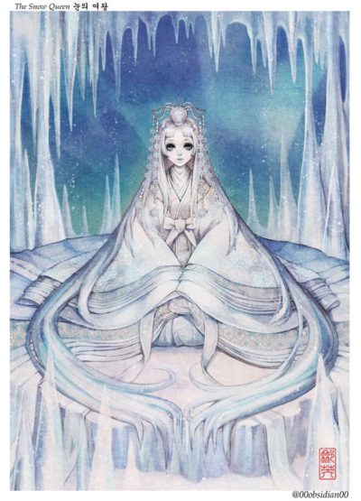 western_folktales_korean_illustration_the_snow_queen