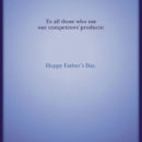 A Comical Father's Day Ad