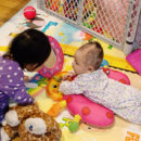 1 to 2 Transition: Things We're Doing Differently aerin_claire_tummy_time