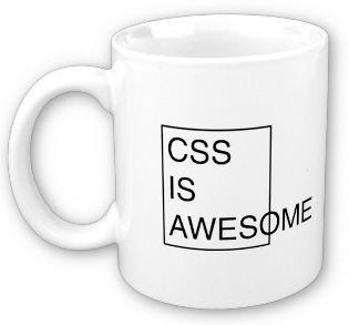 CSS Is Awesome Mug