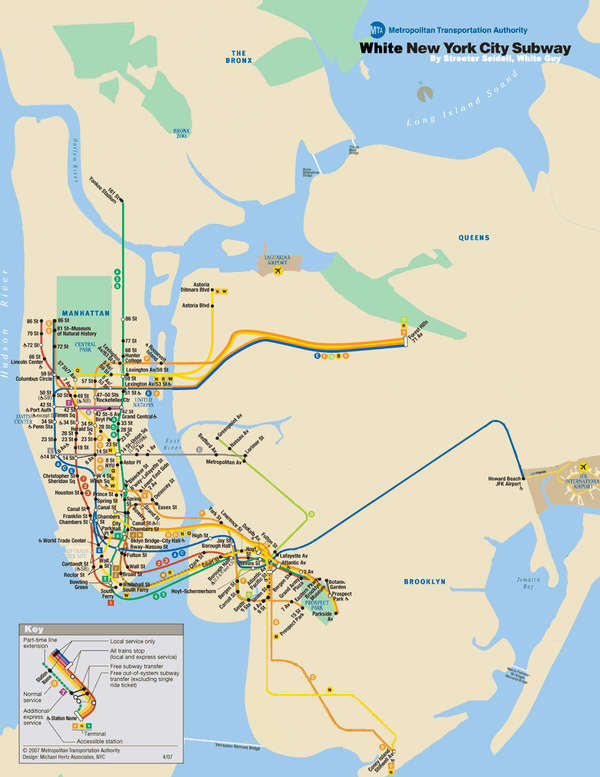 The White Folks' Guide to the NYC Subway System