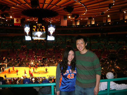 Knicks Opening Game at MSG