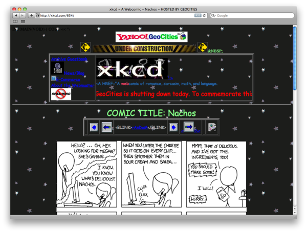 A Tribute to Geocities