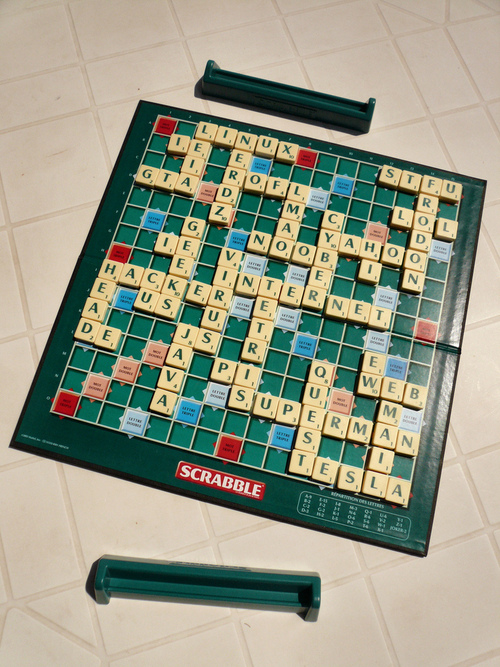 Geeky Scrabble Game