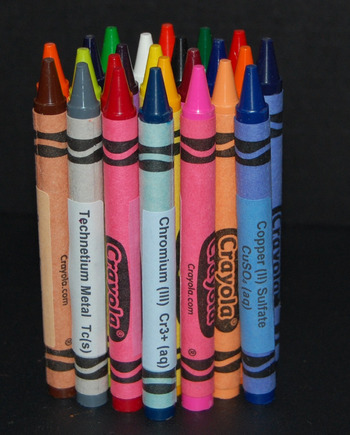 Educational Chemistry Crayons