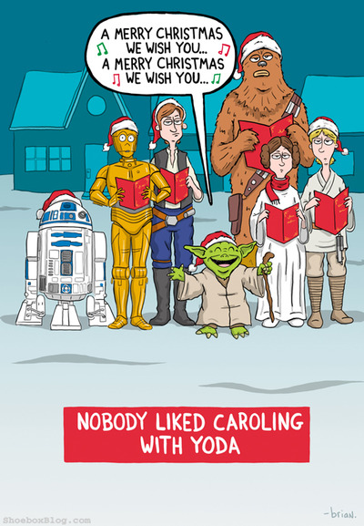 Nobody Liked Caroling with Yoda